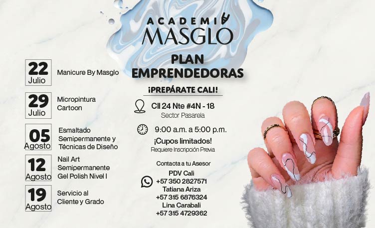 Evento virtual Academia Masglo