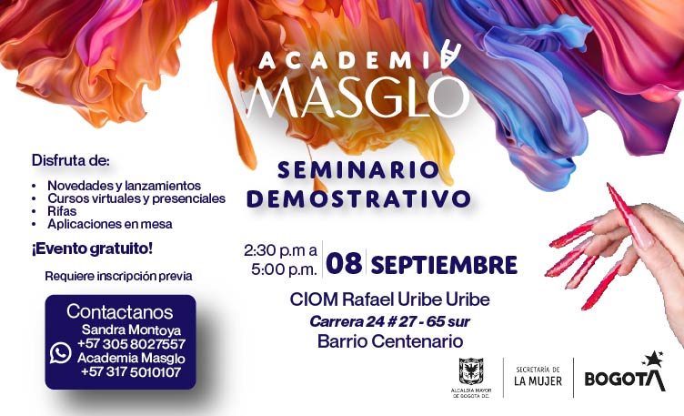 Evento virtual Academia Masglo