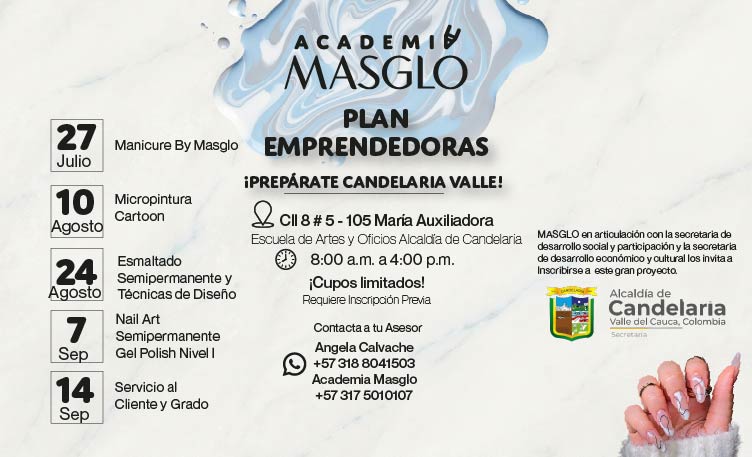 Evento virtual Academia Masglo