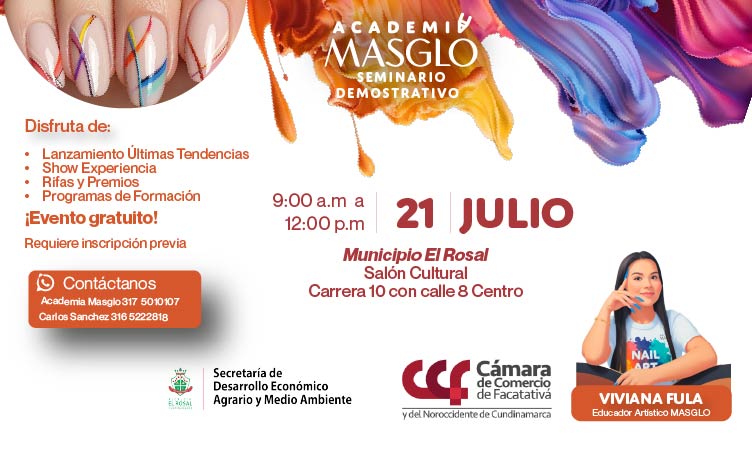 Evento virtual Academia Masglo