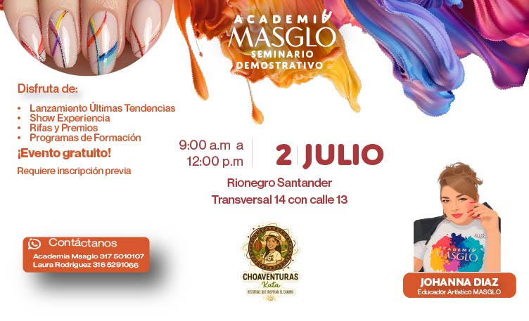 Evento virtual Academia Masglo