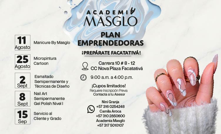 Evento virtual Academia Masglo