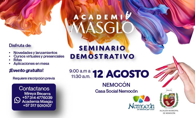 Evento virtual Academia Masglo