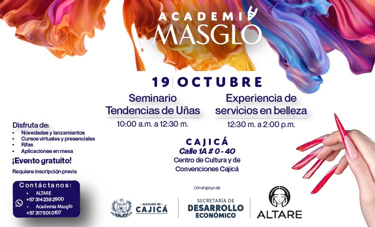Evento virtual Academia Masglo