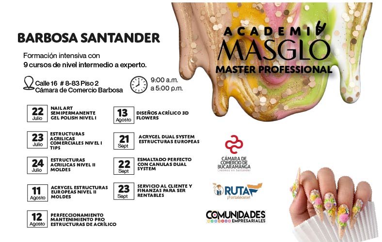 Evento virtual Academia Masglo
