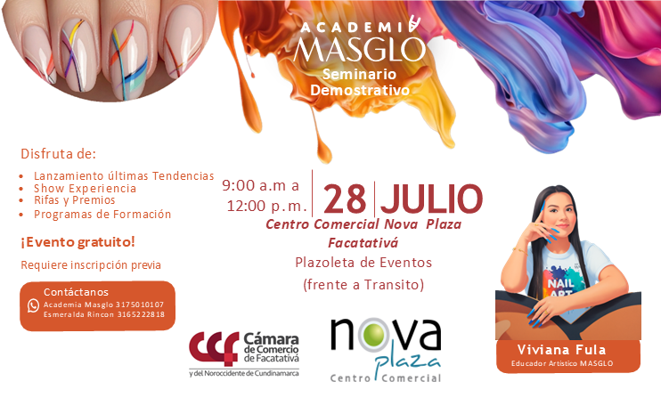 Evento virtual Academia Masglo